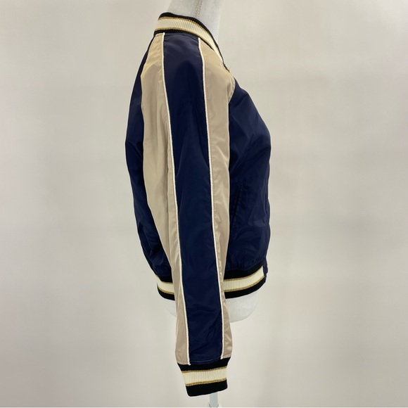 Nordstrom BP Bomber Jacket Medium Blue - Picture 5 of 16